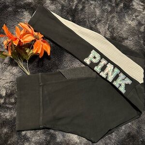 PINK Victoria's Secret RARE/HTF Bling Leggings!!!